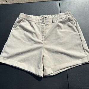 Shein Cream Soft Business Casual Shorts – Size 0XL